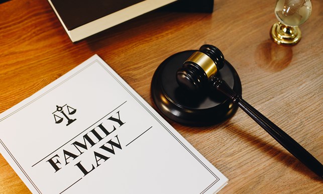 family-law-legal-documents-with-gavel